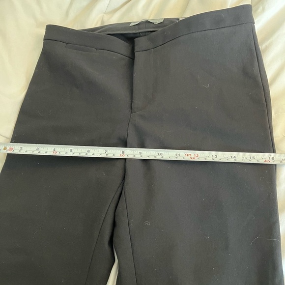 Vince Black Dress Pants Cotton Blend Size 6, Business casual, minimalist chic - Picture 9 of 12